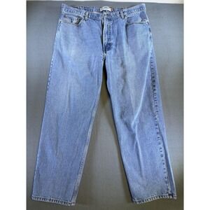 Y2k Levi's 550 Jeans Mens‎ 40x30 Light Wash Blue Relaxed Tapered Denim Casual